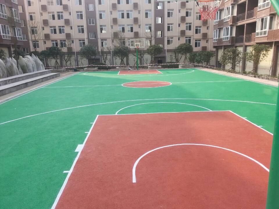 丙烯酸網(wǎng)球場施工